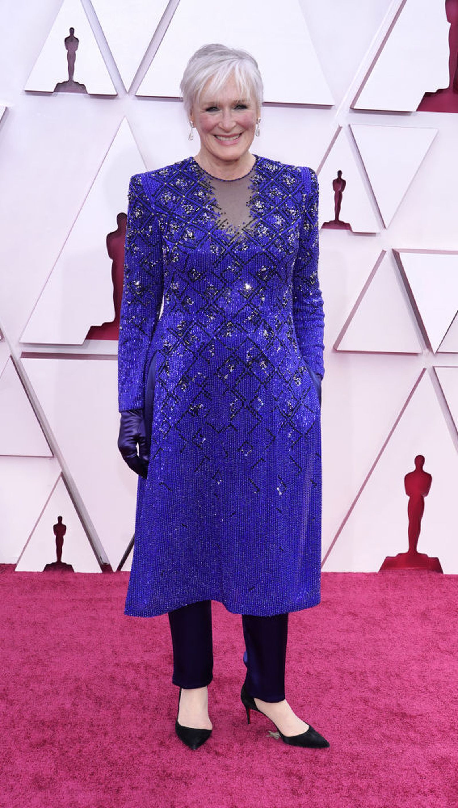 De azul klein, Glenn Close.