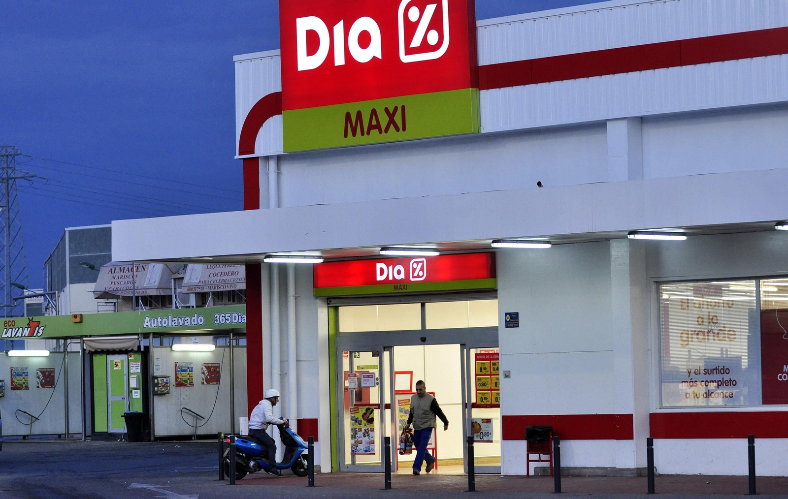 Supermercado de la enseña Dia