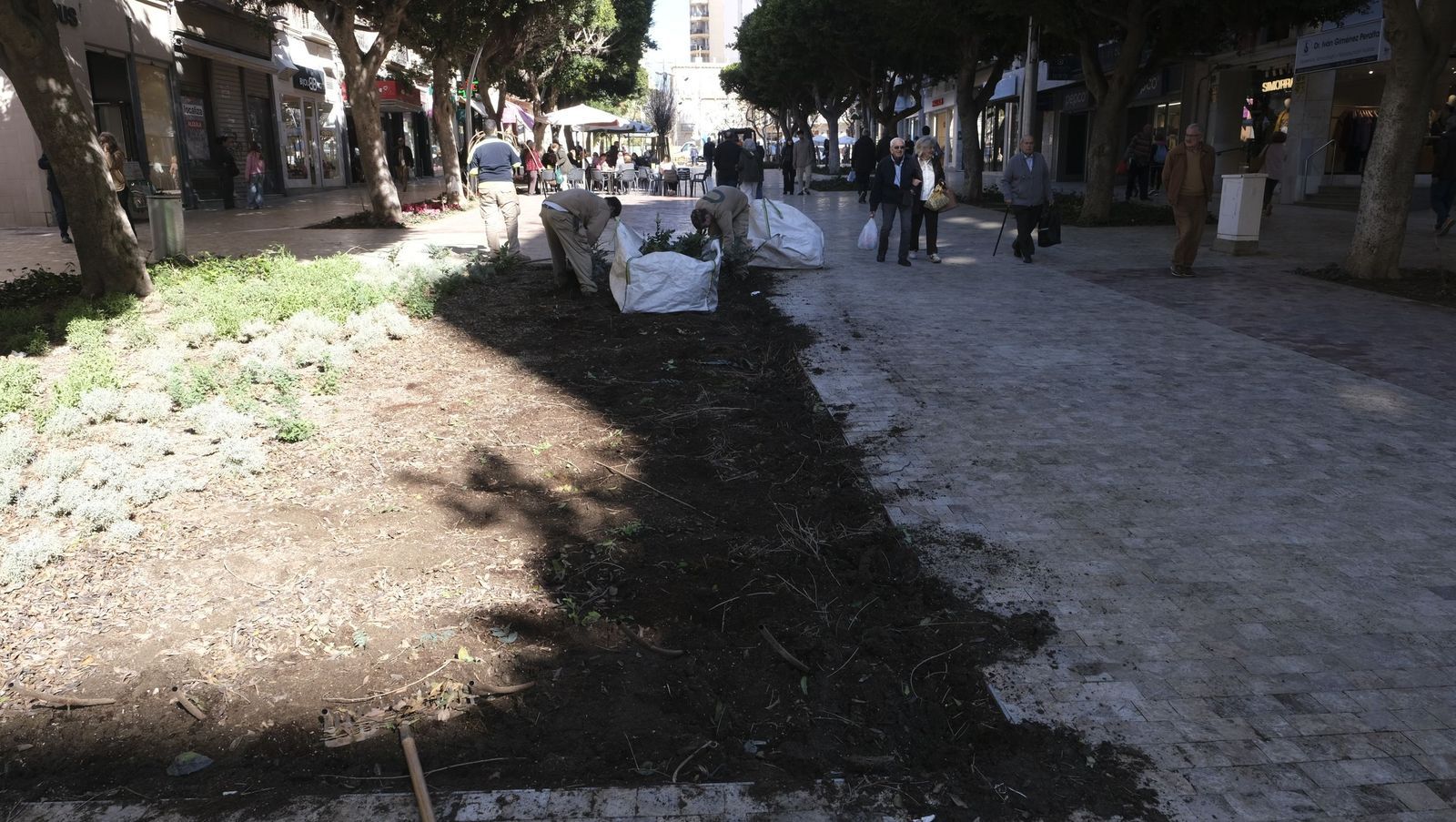 El Paseo de Almería es uno de los lugares donde se graban.