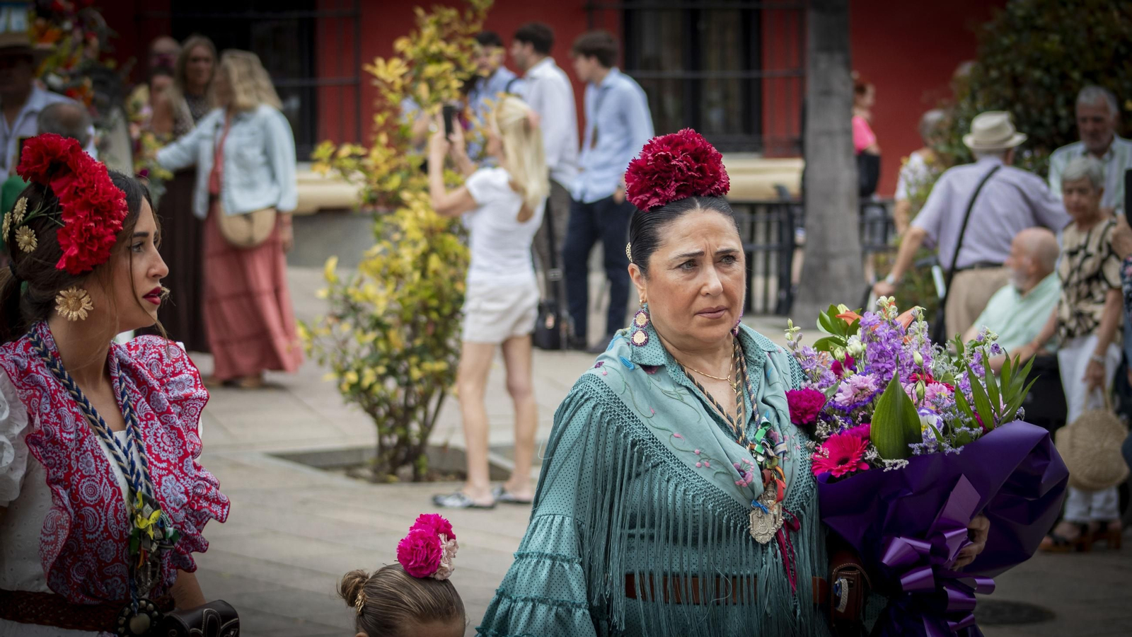 Romería del Rocío: las imágenes de la salida de la hermandad de San Fernando