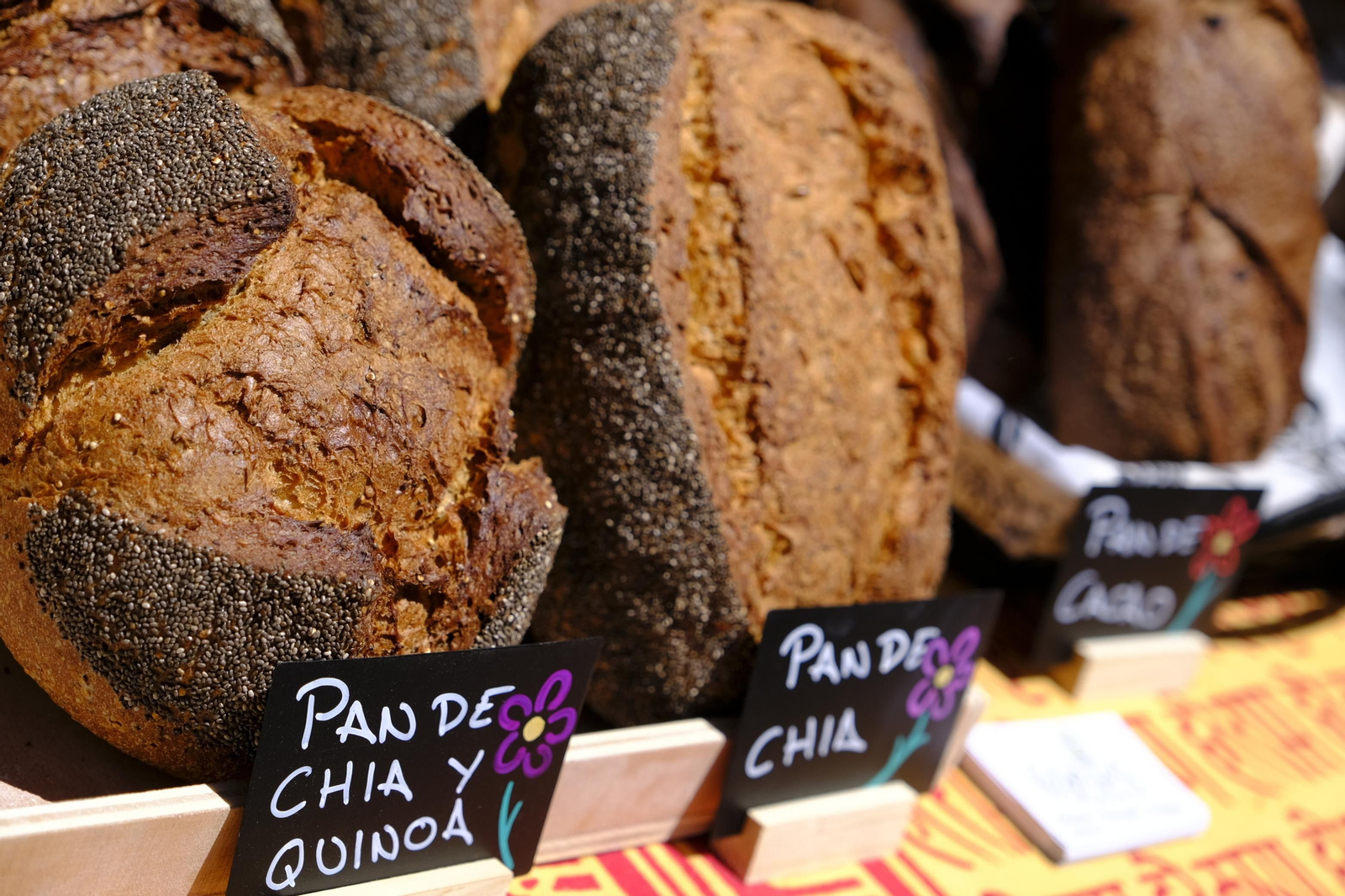 Fotogalería del ecomercado de Almócita. Almería