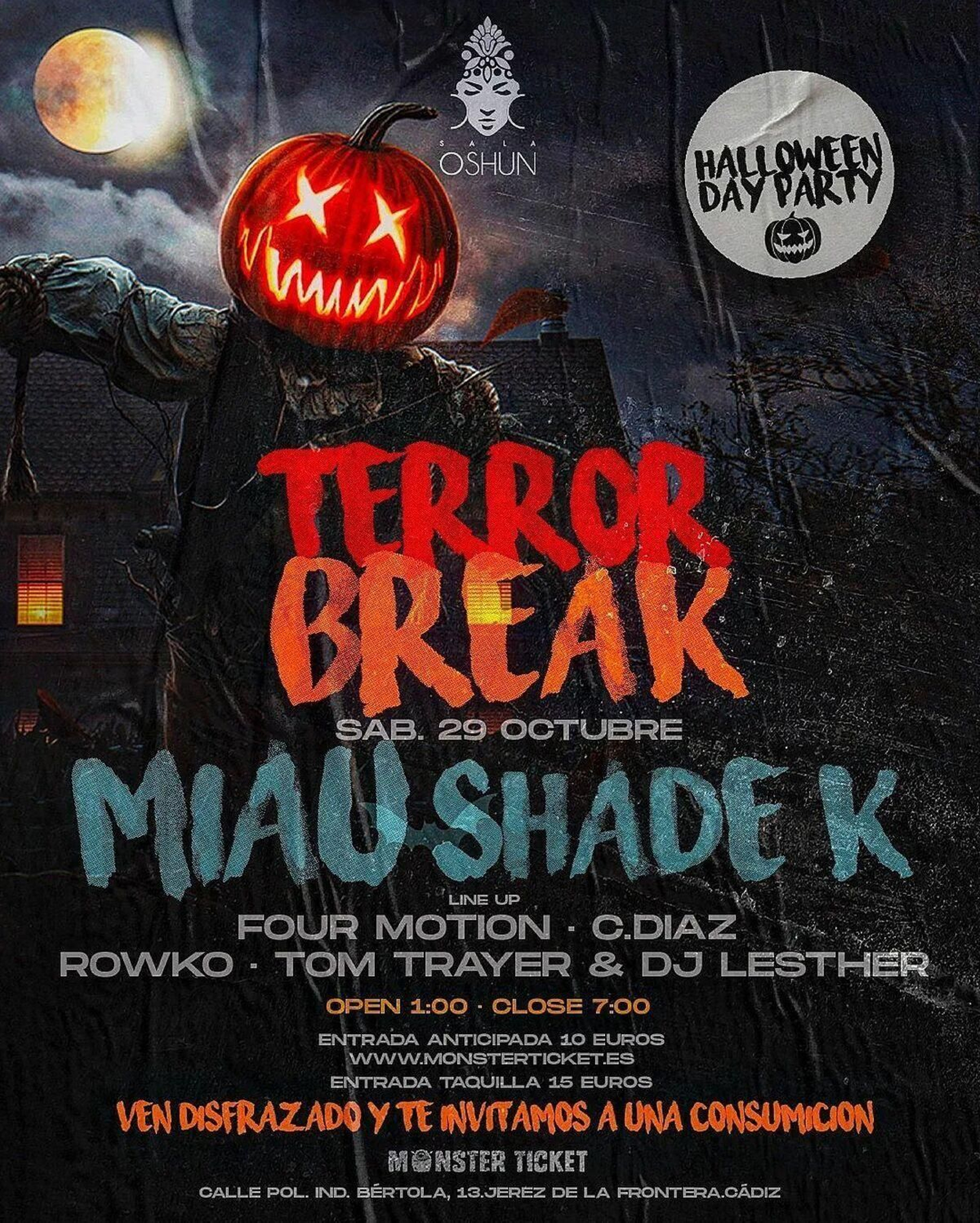 Agenda de ocio en Jerez: un puente festivo terrorífico