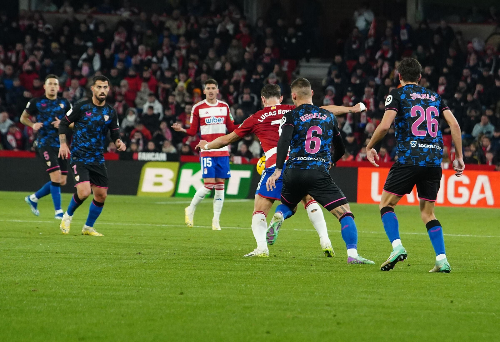 Las imágenes del Granada CF - Sevilla FC
