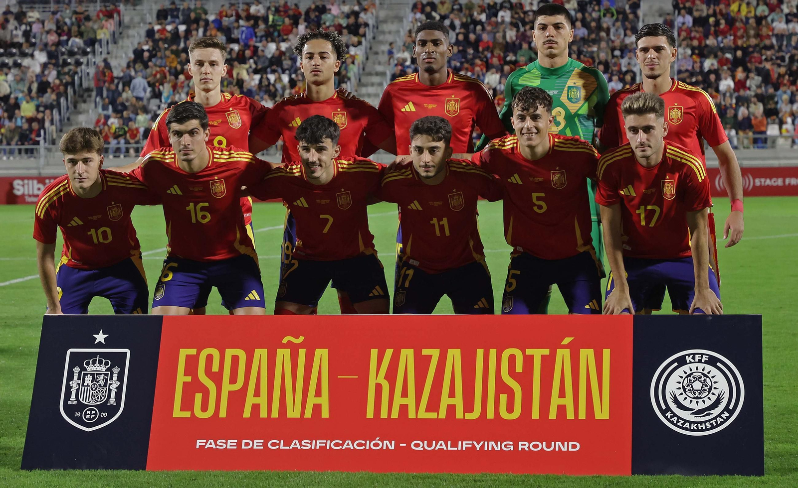 Las mejores fotos del España - Kazajistán sub-21 en La Línea