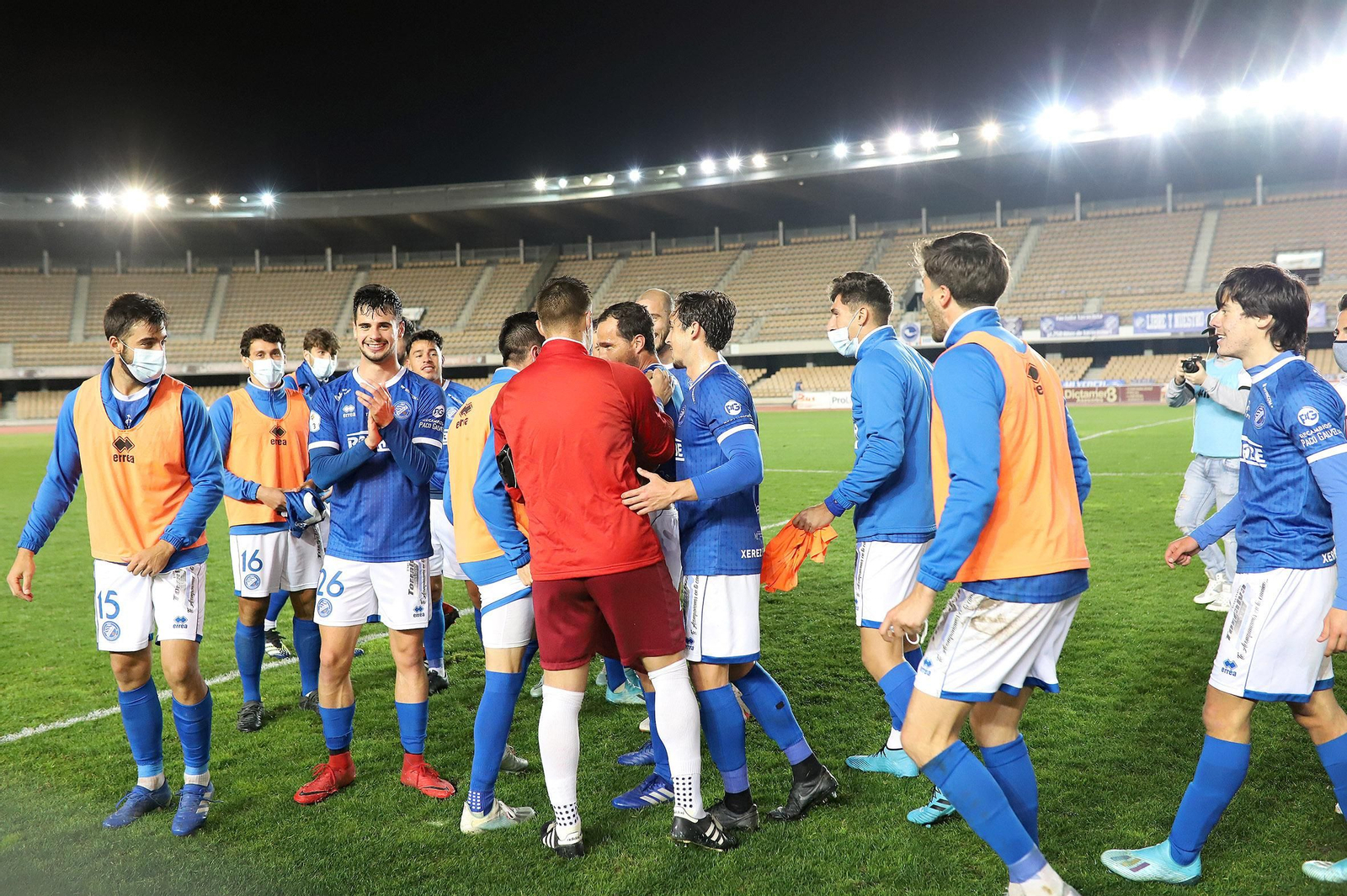 Imágenes del partido entre el Xerez DFC-Conil
