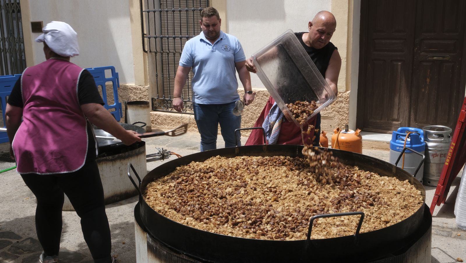 Imágenes del concurso de cata de vinos de las Fiestas de Abrucena 2022