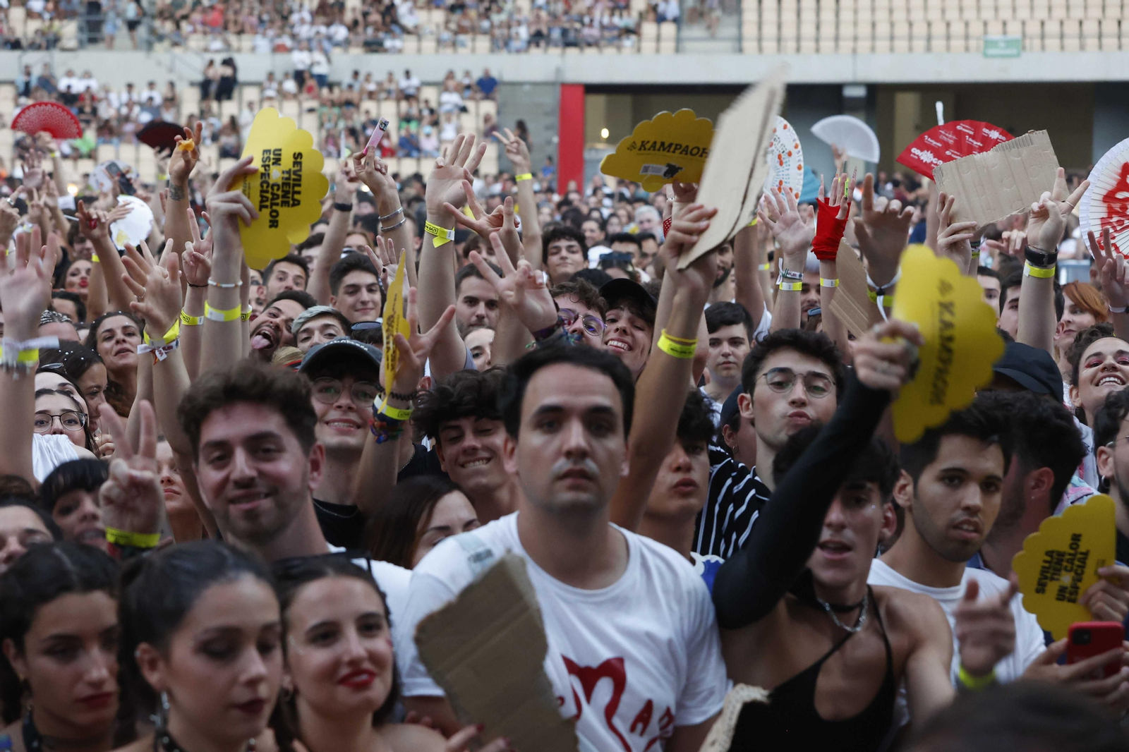 Las Imágenes del concierto de Rosalía