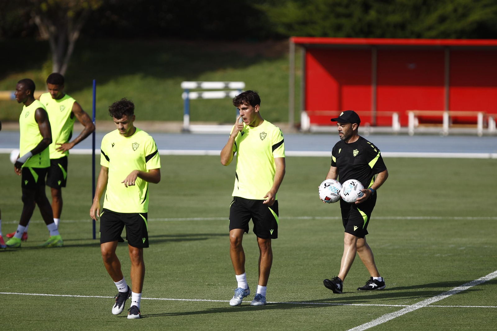 Primer entrenamiento de la Temporada 2025-2026 de la U.D. Almería, en imágenes