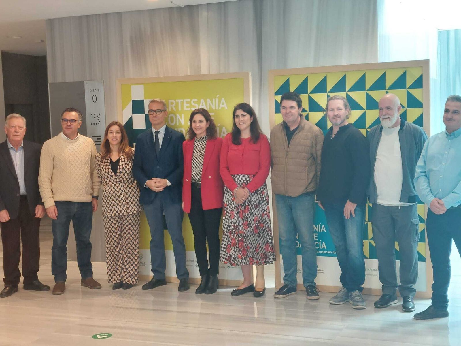 Inauguración de la exposición ‘Artesanía con A de Andalucía’ en el Museo de Almería.