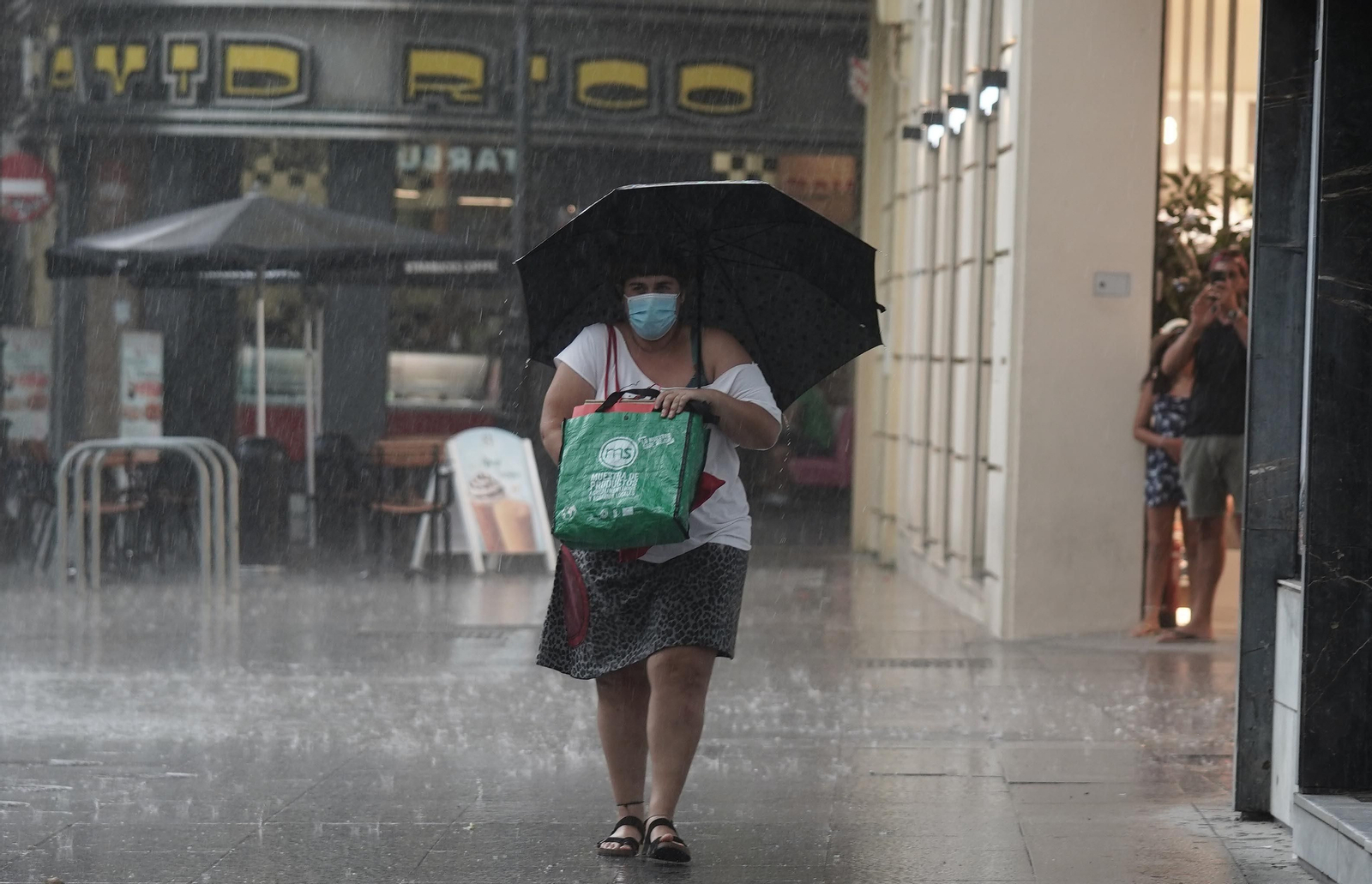 Las fotos del paso de la tormenta por Córdoba