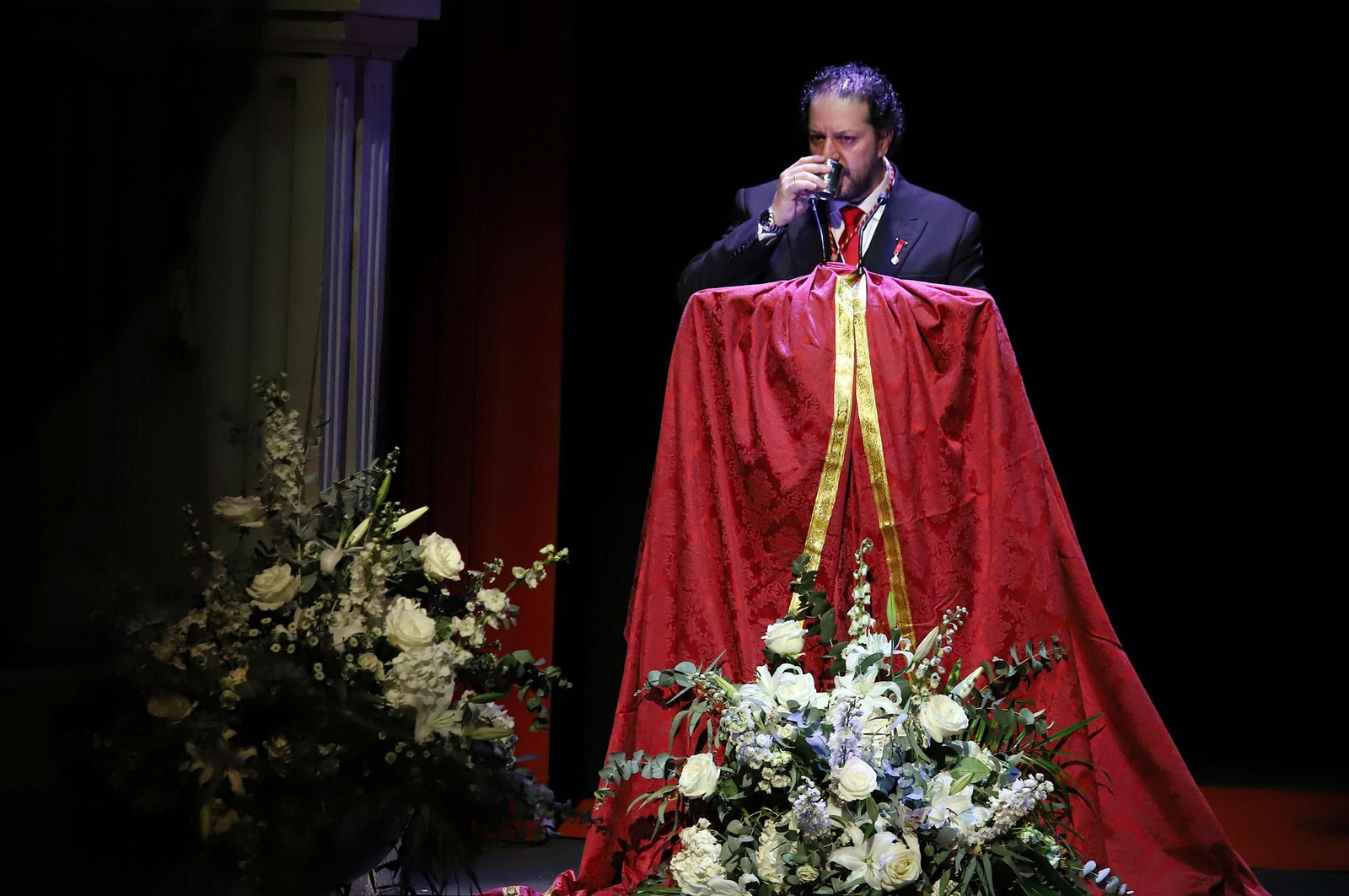Manuel Jesús Rodríguez pregona la Semana Santa de Huelva, en imágenes