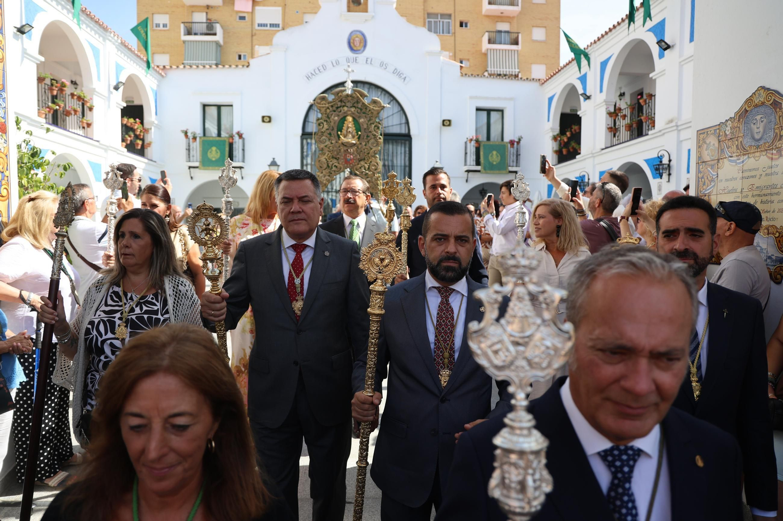 Imágenes del inicio de Misión Jubilar ‘Un camino de Esperanza’ de la Hermandad de Nuestra Señora del Rocío de Huelva
