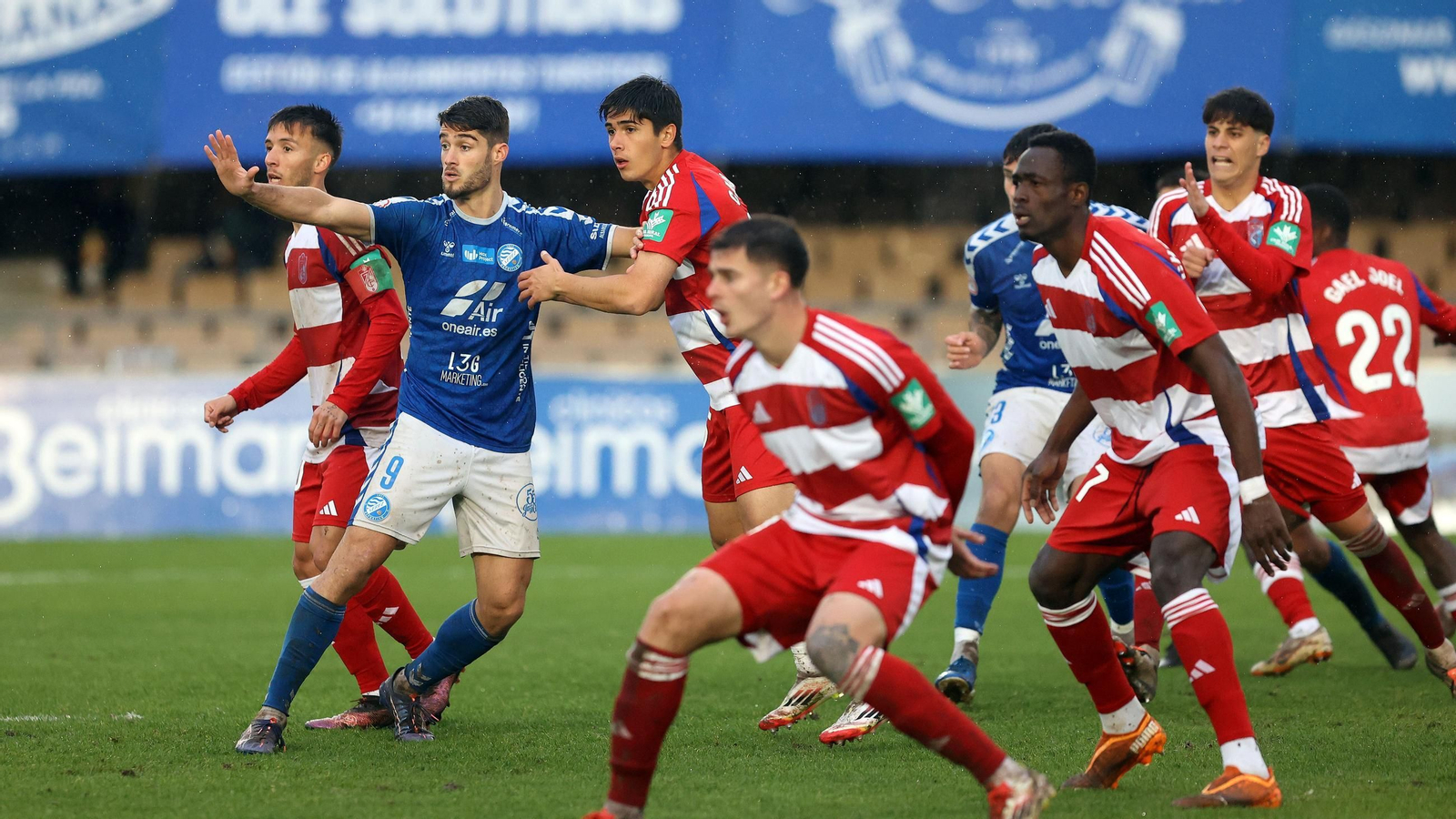 Imágenes del Xerez DFC contra el Recreativo Granada