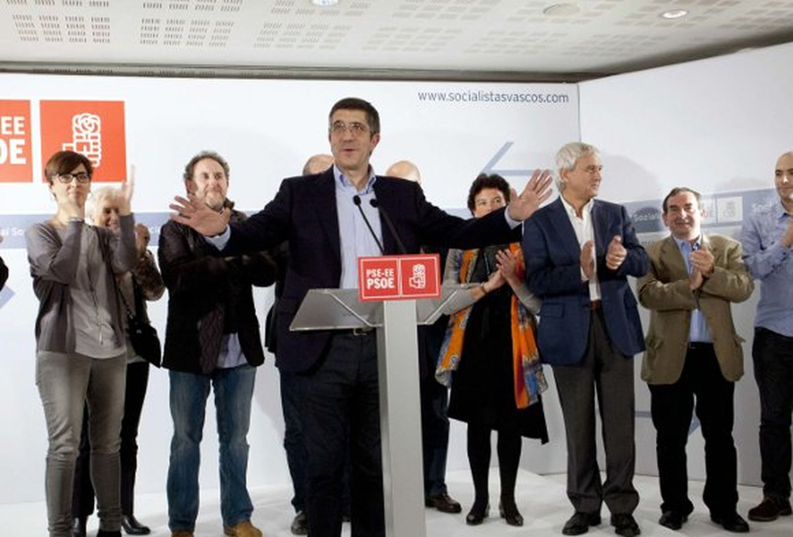 Patxi López: "En estas elecciones no termina la aventura socialista en Euskadi"