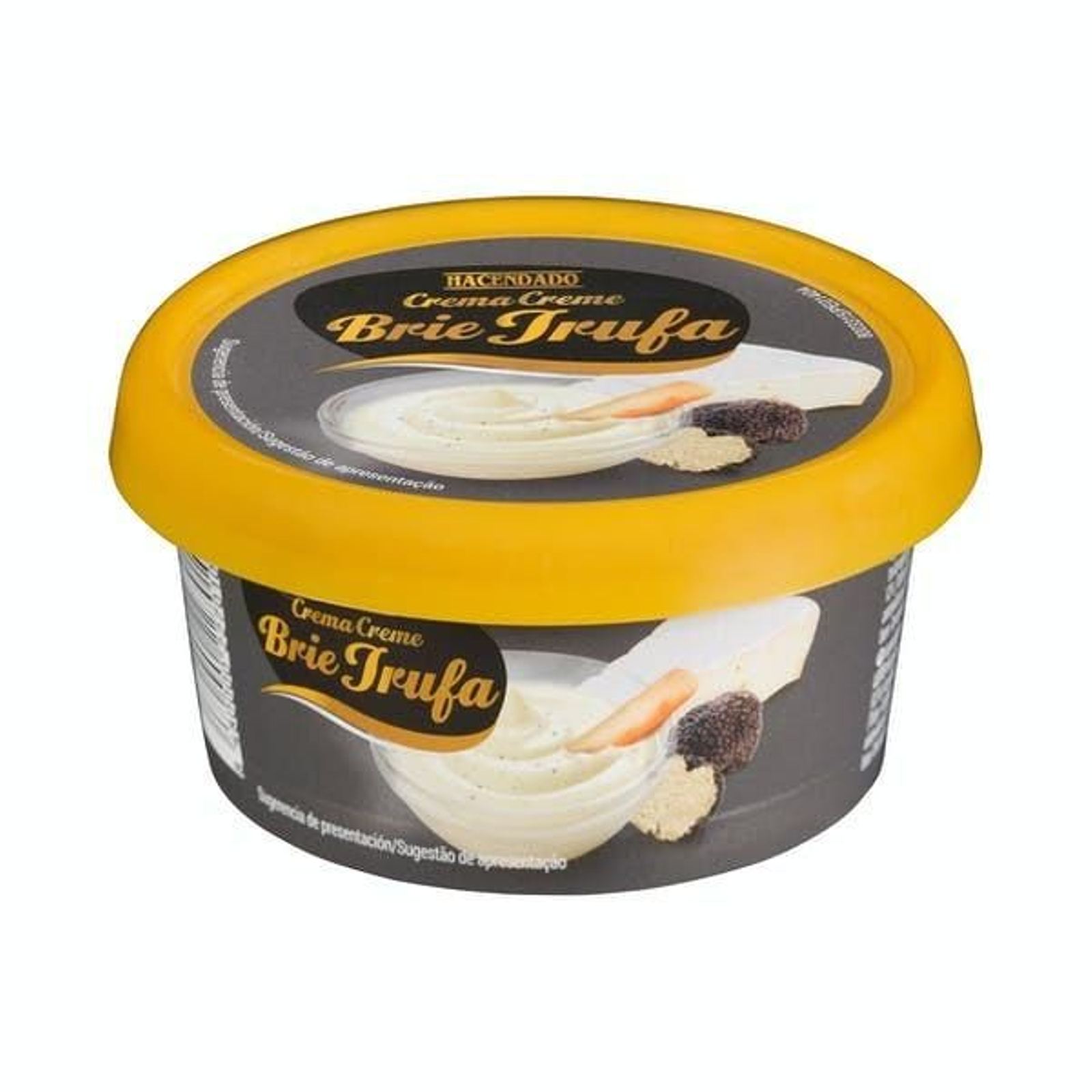 Crema de queso brie con trufa