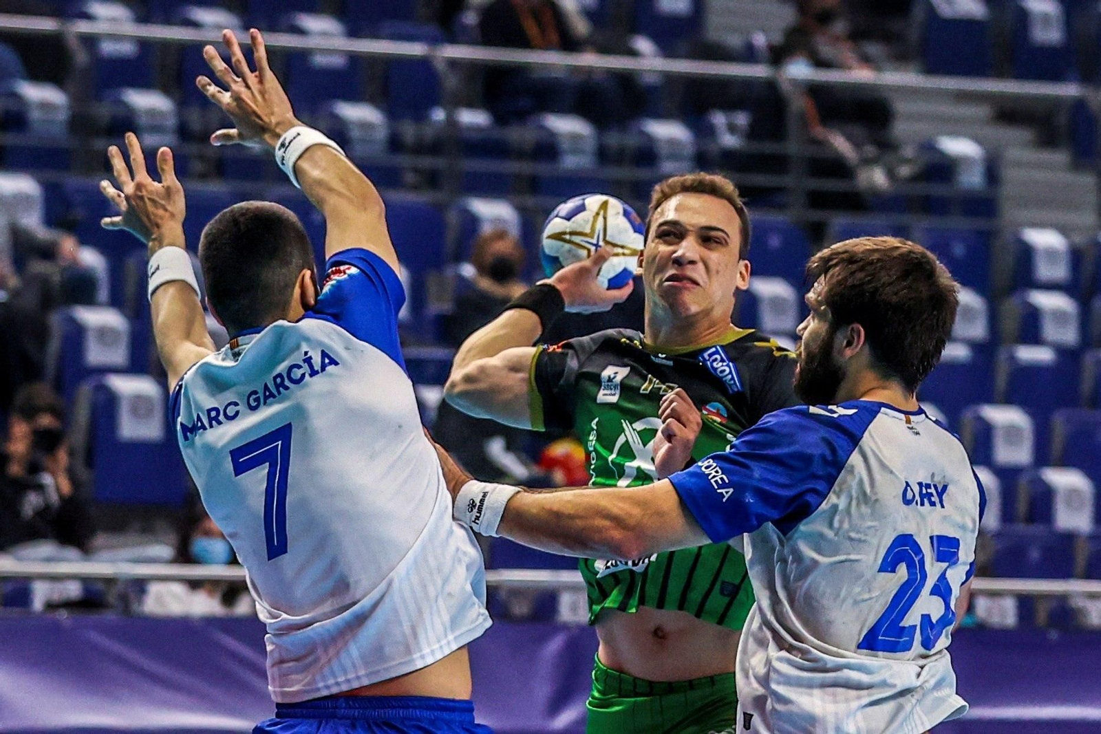Las fotografías de la derrota del Ángel Ximénez ante el Granollers en la Final 8 de la Copa del Rey de balonmano