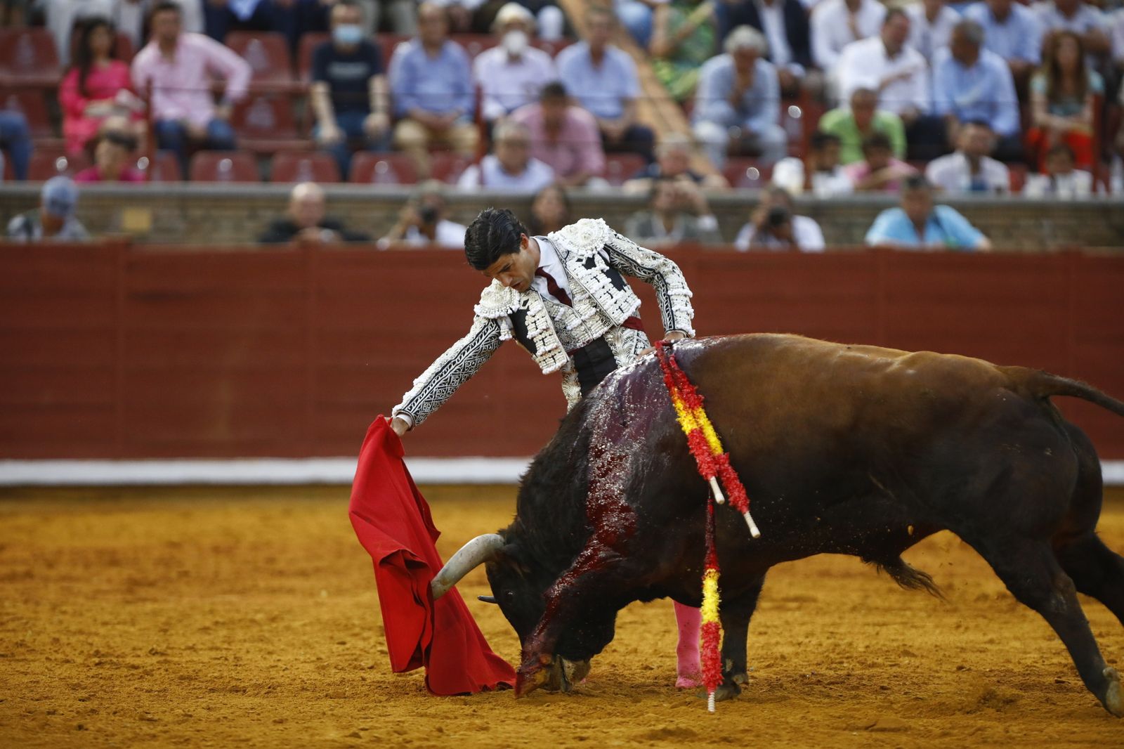 La corrida mixta de Diego Ventura, Morante de la Puebla y Pablo Aguado en Córdoba, en imágenes