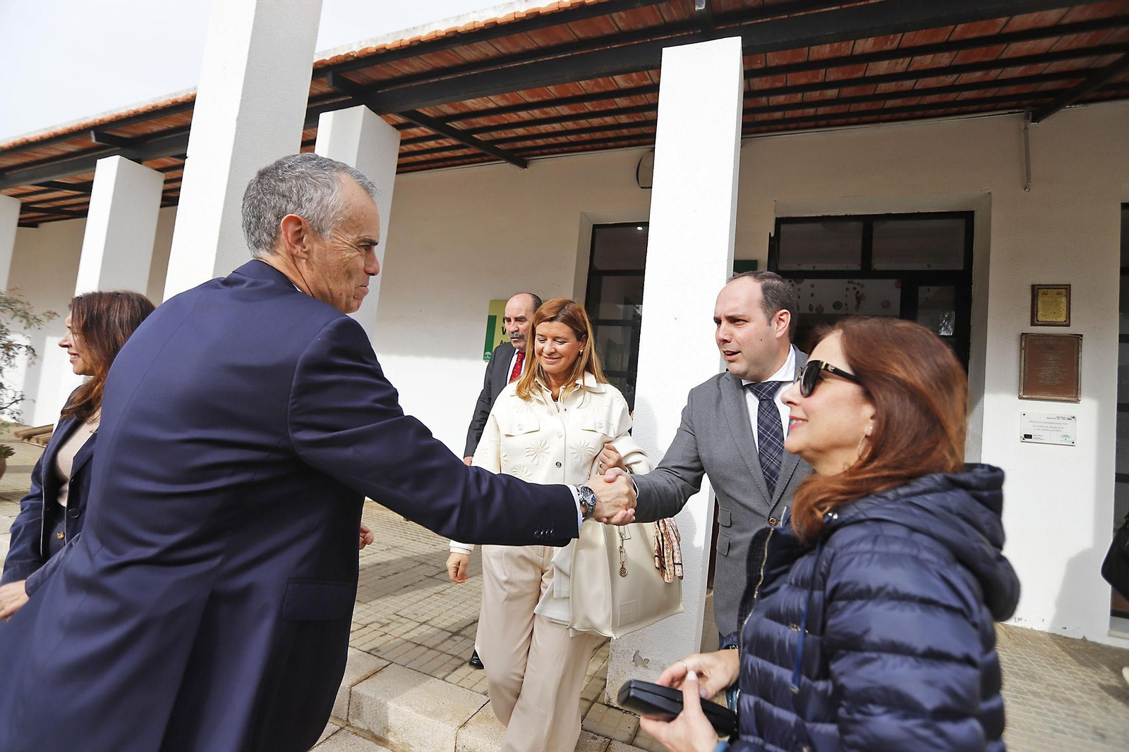Firma de  la adhesión de la Fundación Atlantic Copper a la Red de Información Ambiental de Andalucía (Rediam).