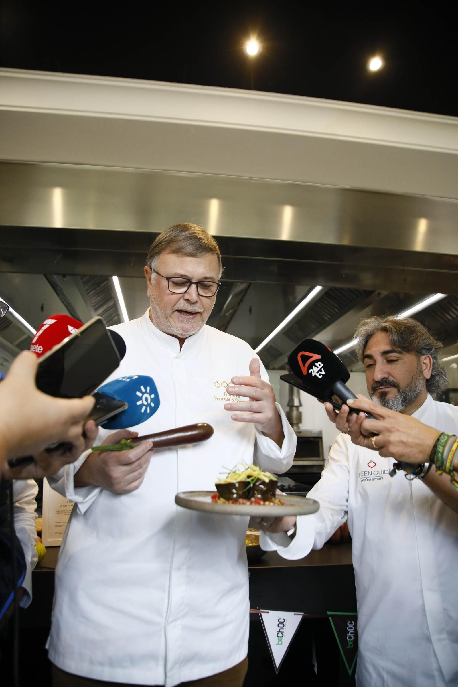 Las imágenes de una nueva variedad de berenjena en Almería