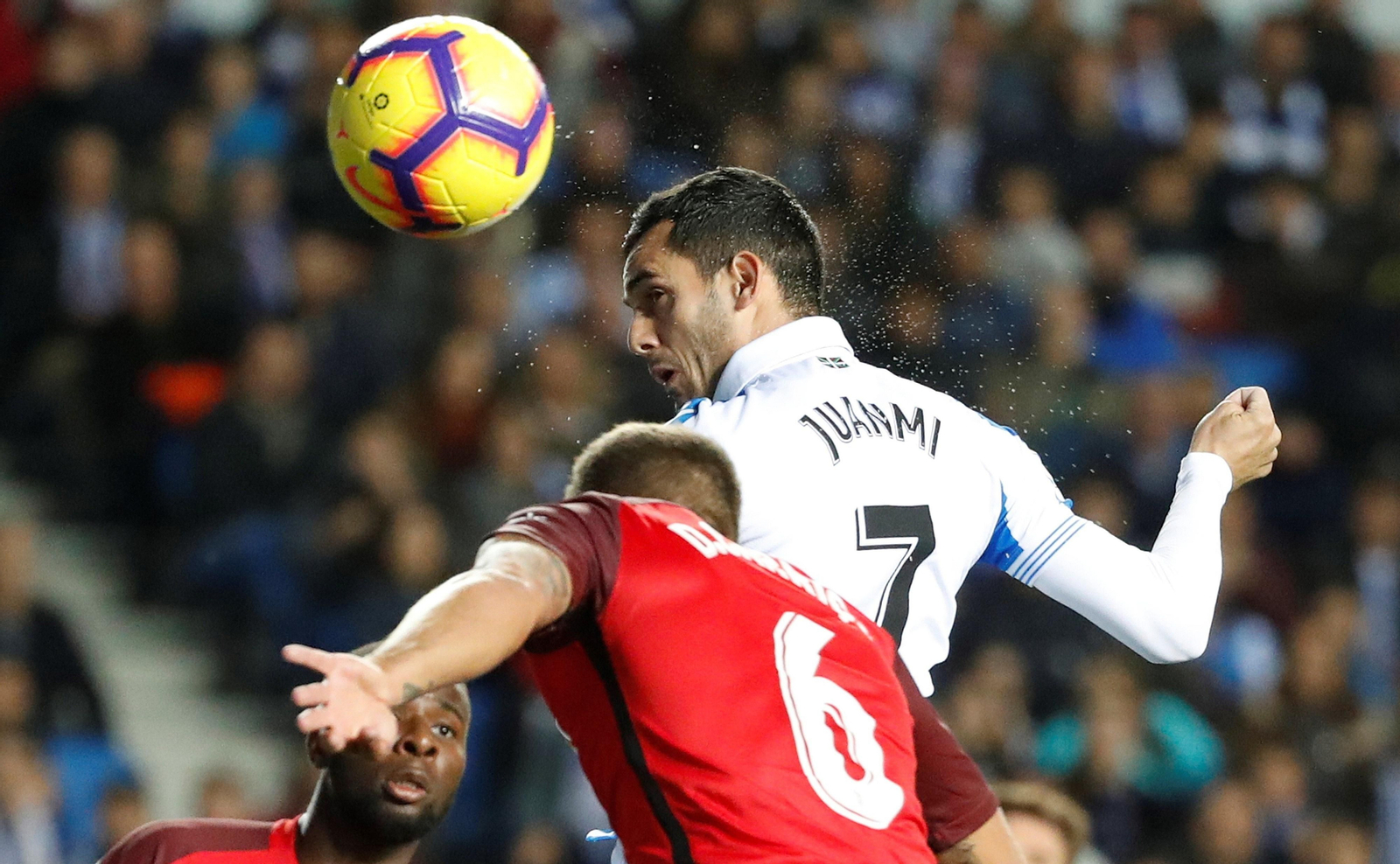 El Real Sociedad-Sevilla, en imágenes