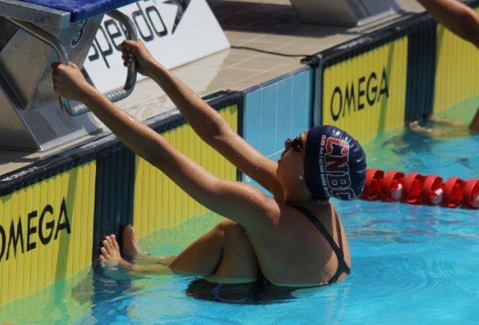 Paloma de Bordons, preparada para tomar la salida.