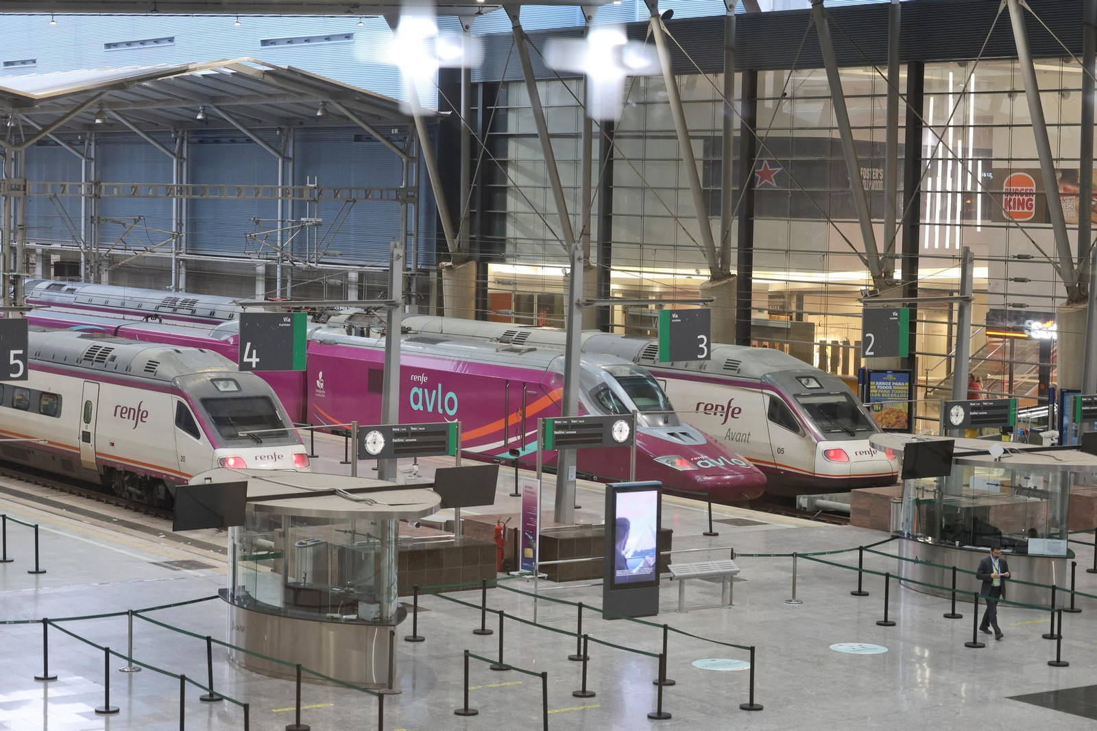 Estación de tren Málaga María Zambrano.