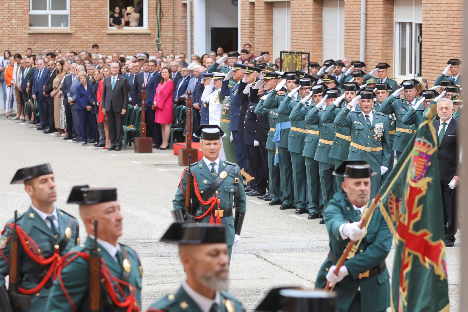 La Guardia Civil de Málaga homenajea a los agentes retirados en su 179 aniversario