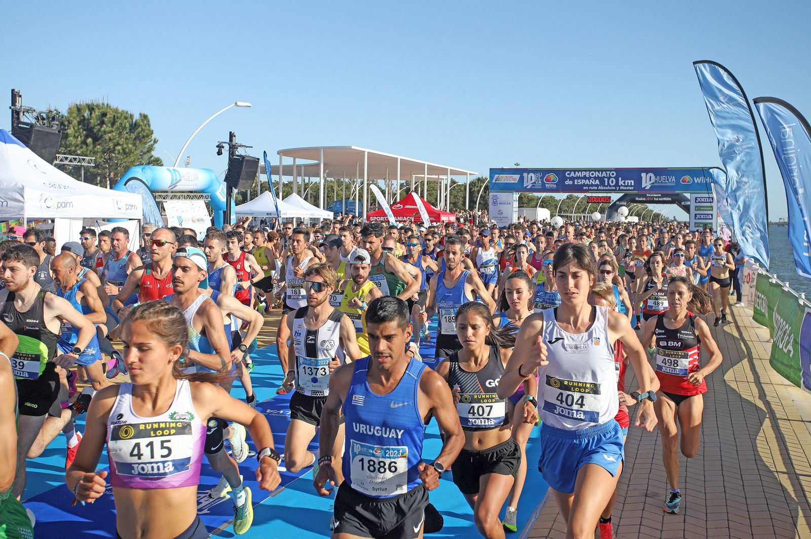 Imágenes de la 10K Puerta del Descubrimiento en Huelva