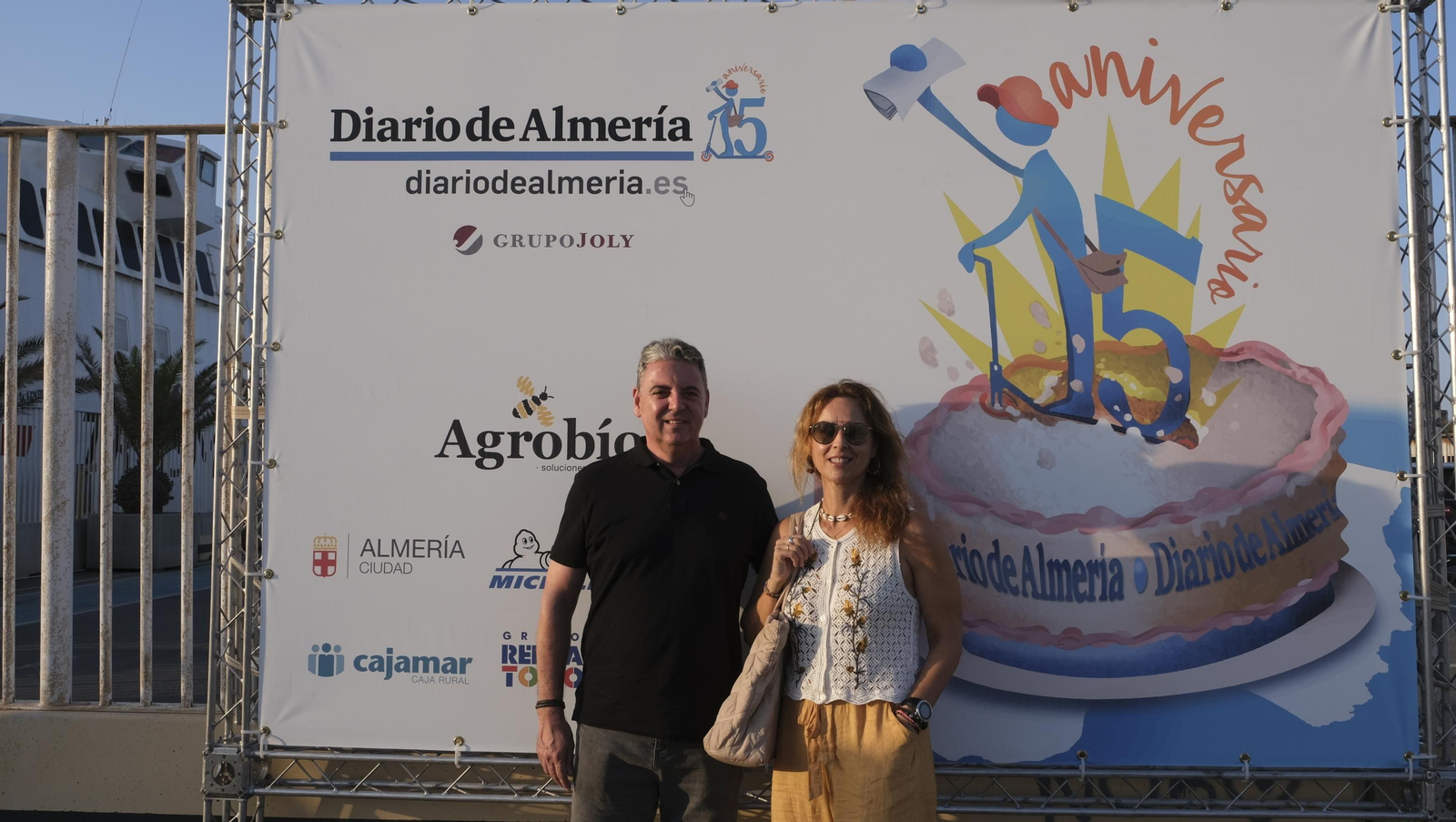 Imágenes de los asistentes a la Gala 15 Aniversario Diario de Almería