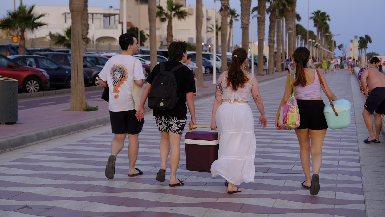 La Noche de San Juan en Almería, en imágenes