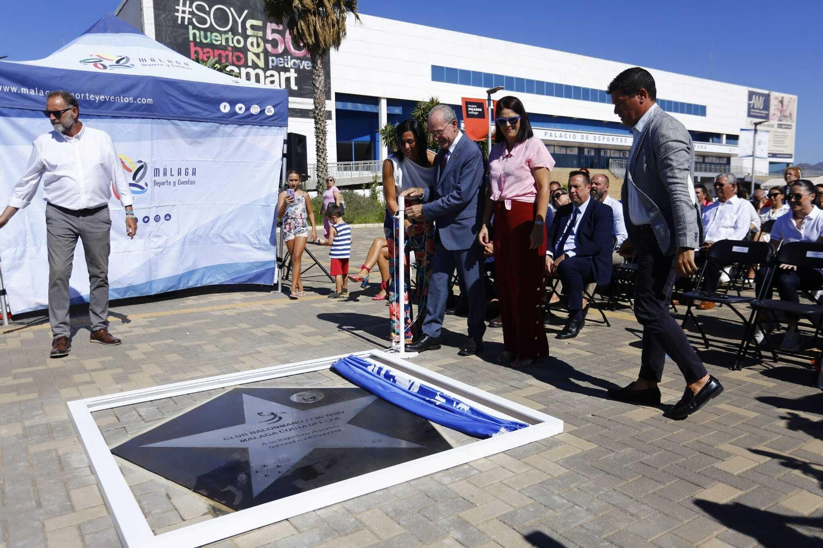 La estrella del Costa del Sol ya está en el paseo del Carpena