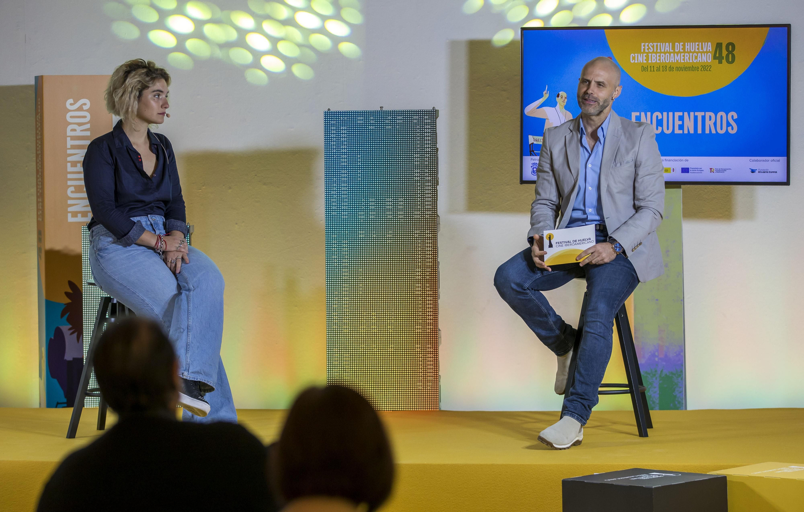 Los protagonistas del domingo en el Festival de Cine de Huelva