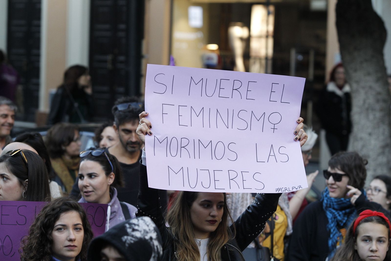 Fotogalería manifestación Día Internacional de la Mujer