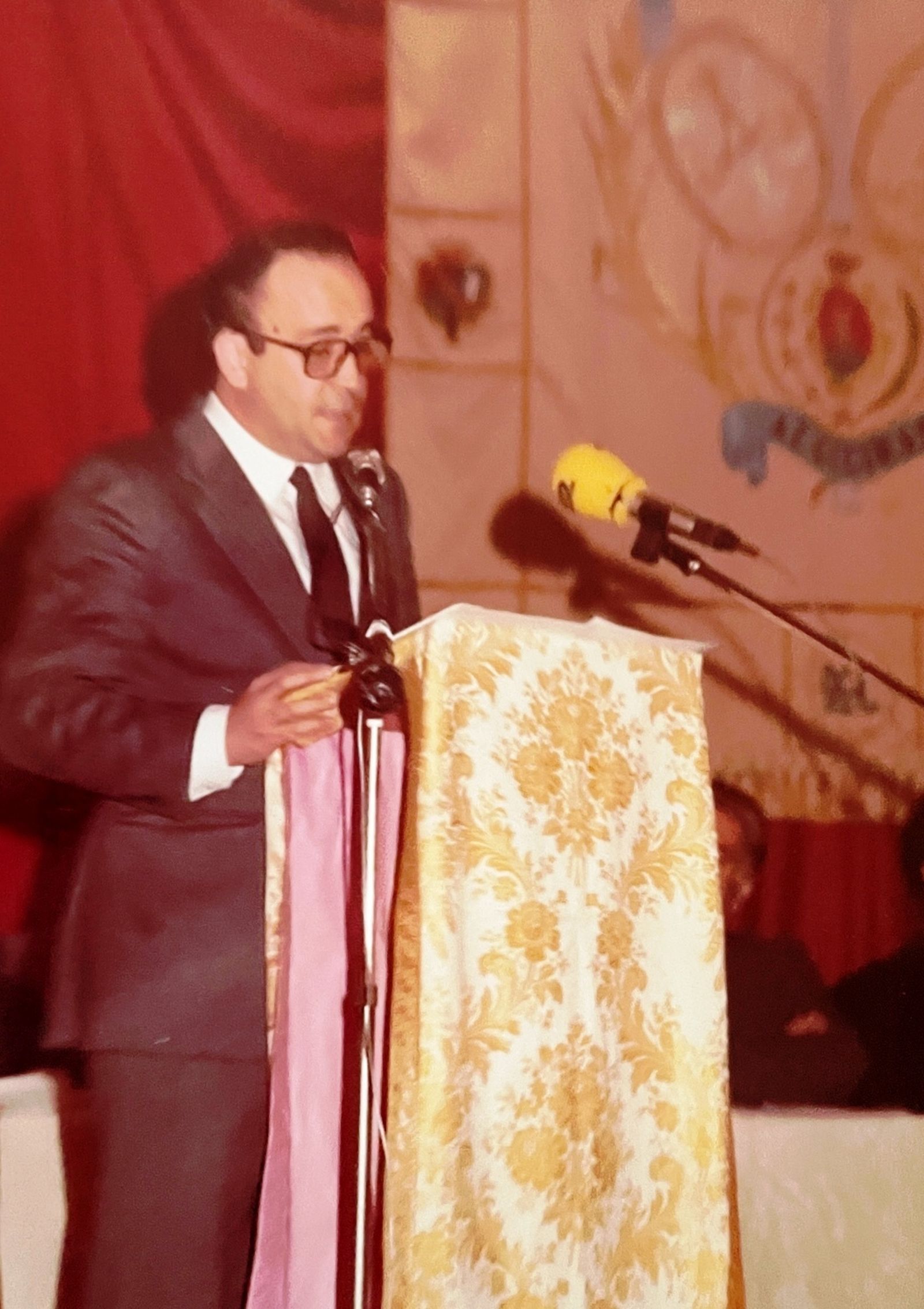 El pregón de la Semana Santa de Algeciras de 1985.