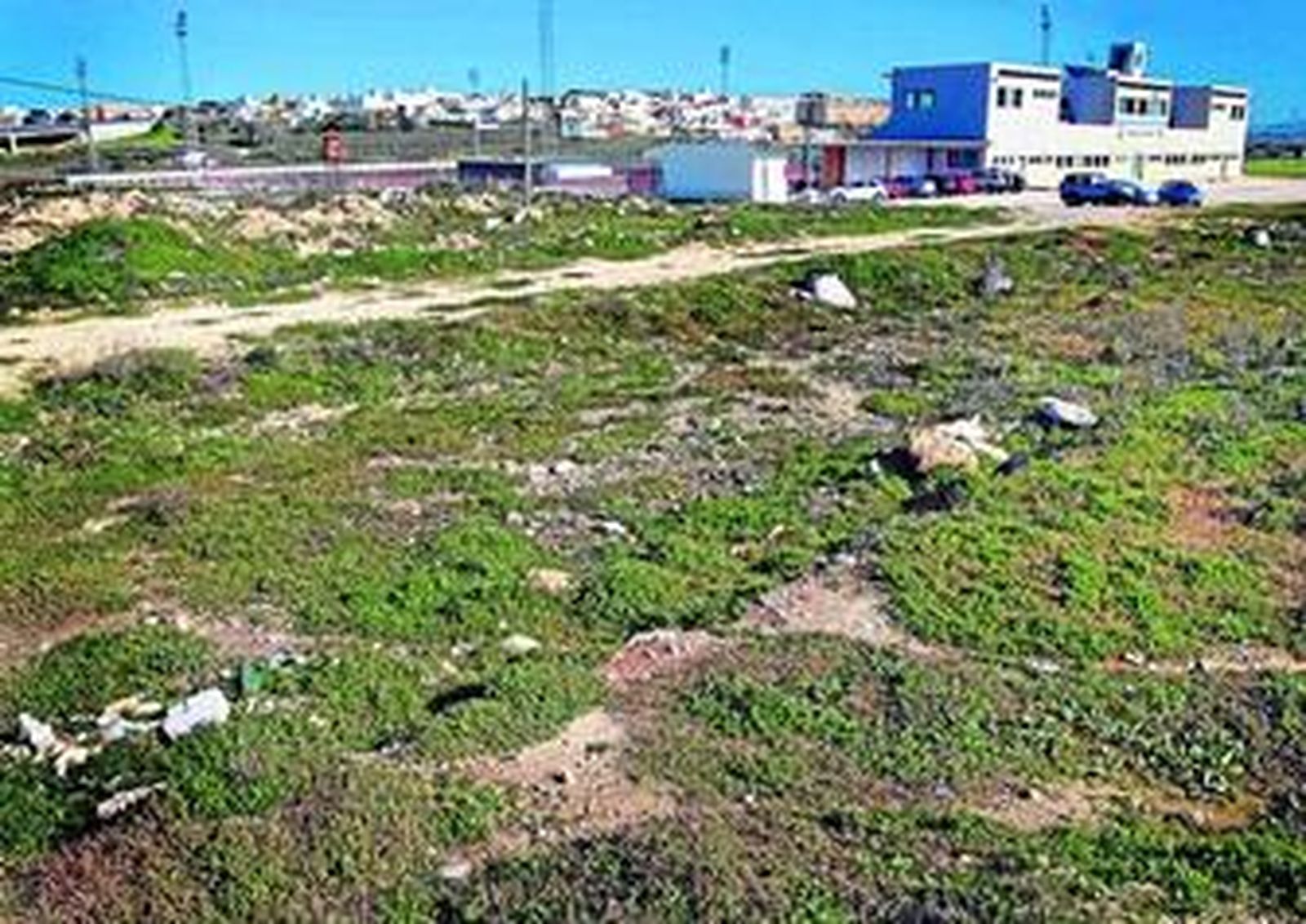 Imagen de los terrenos afectados por el Plan Especial de Huerta Mata y en los que se ubica la Ciudad Deportiva.