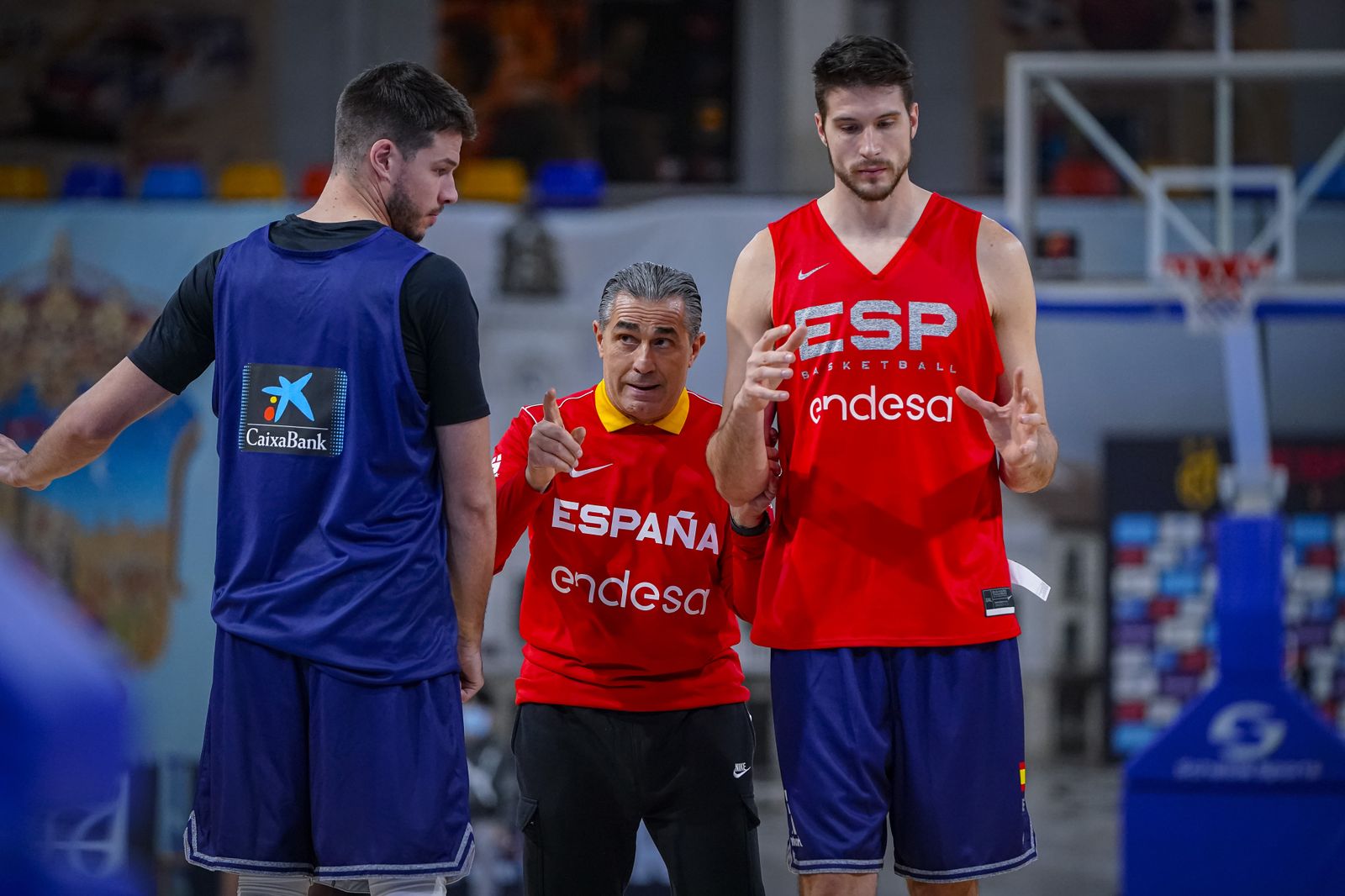 Fotos: Los jugadores del Unicaja ya entrenan con España