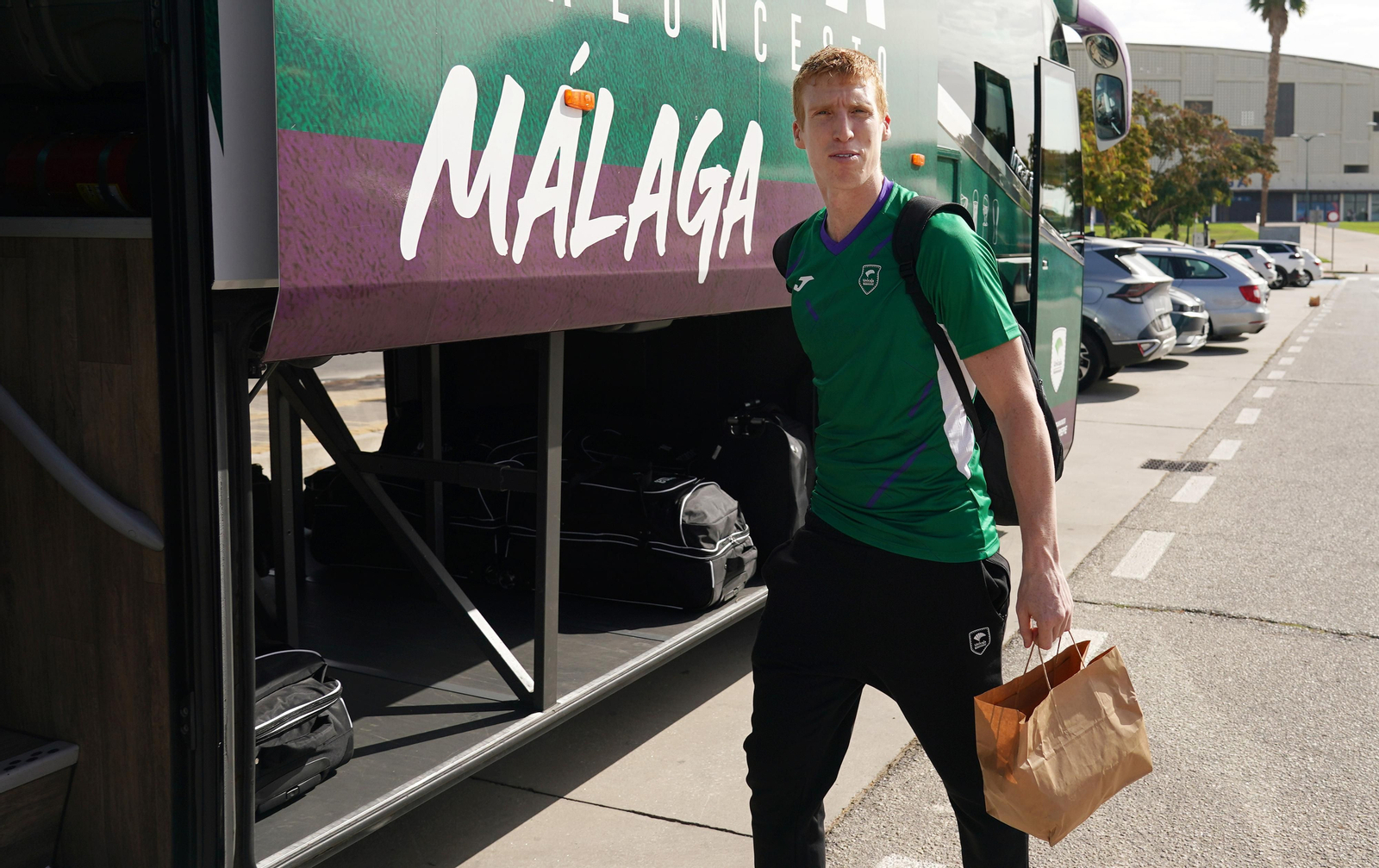 El Unicaja, antes de iniciar un viaje El Unicaja, antes de iniciar un viaje