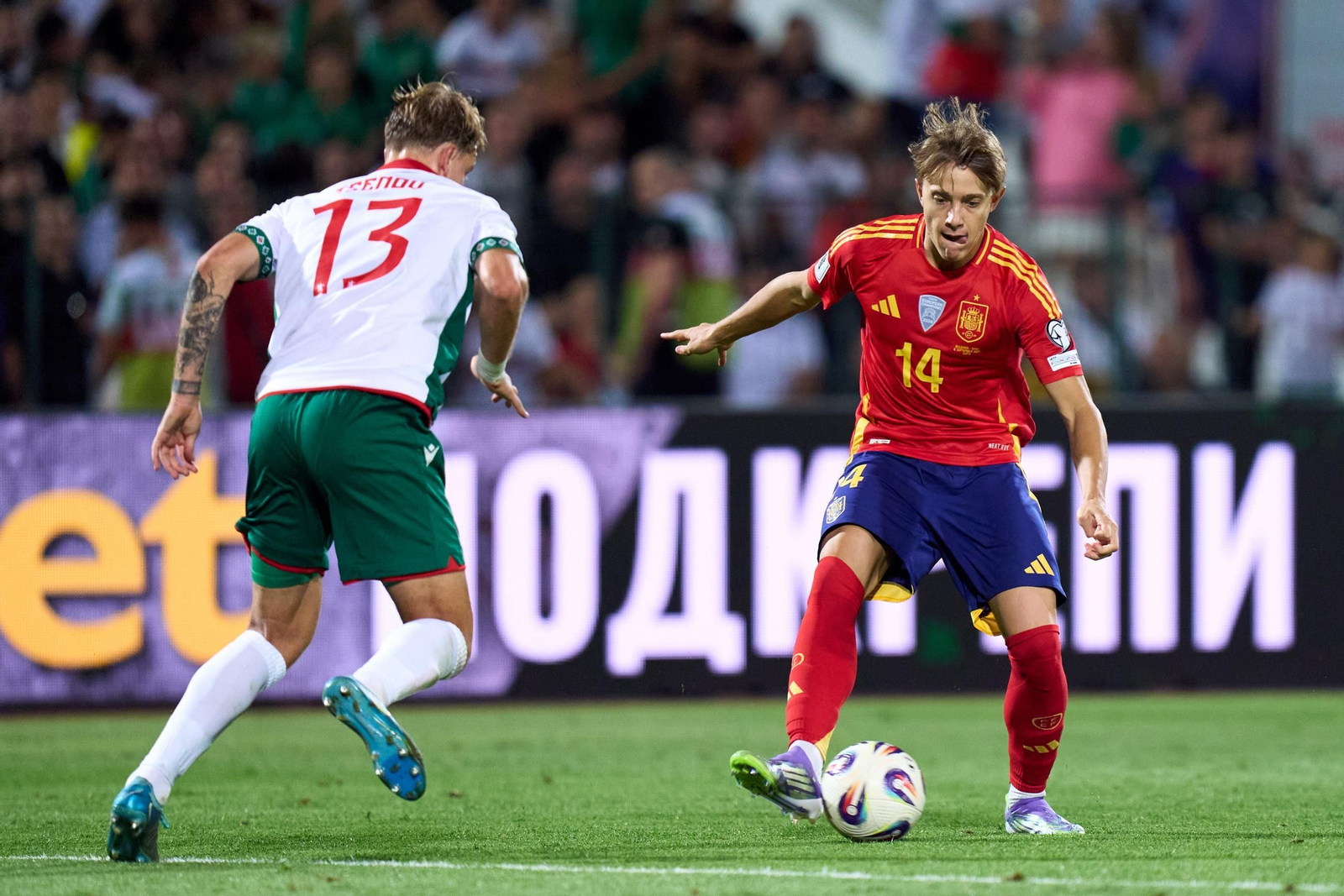 Las mejores fotos del Bulgaria-España