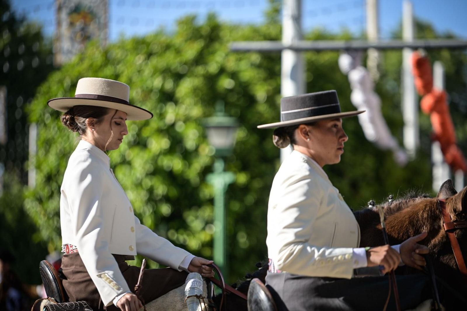 Ambiente de feria en el Real