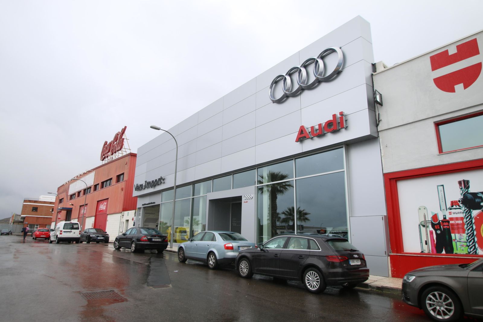 Instalaciones de Audi en Huércal de Almería.