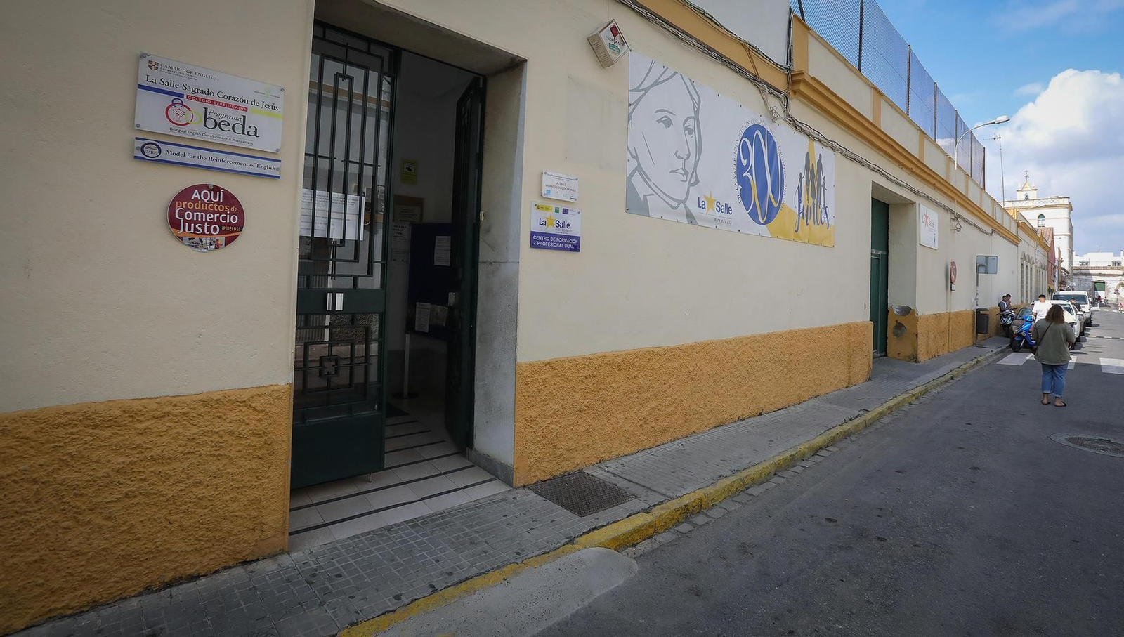 Una imagen del colegio La Salle Mundo Nuevo.