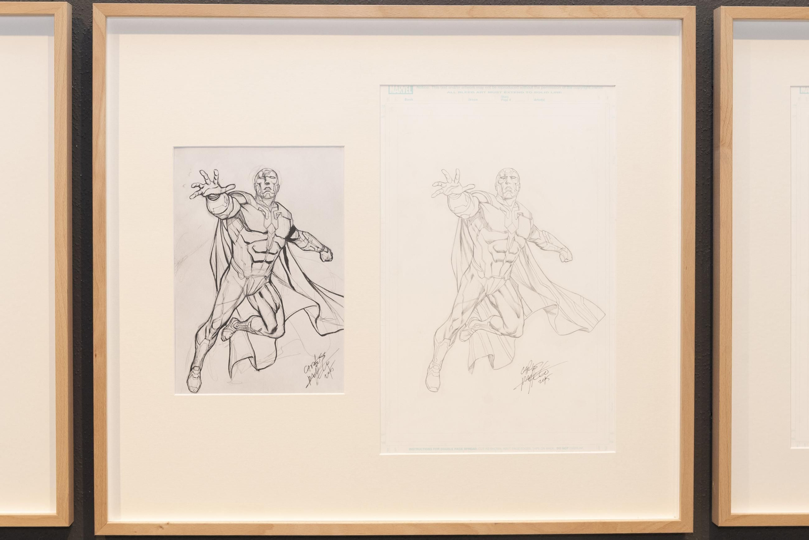 Fotos de la exposición permanente de Carlos Pacheco en el Centro de Arte Contemporáneo de San Roque