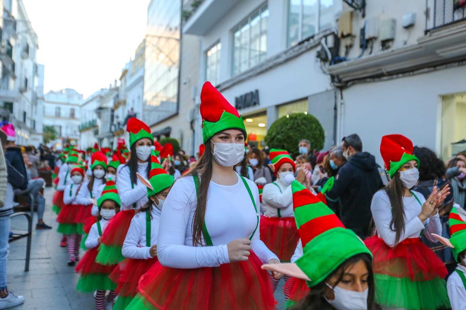 Cabalgata de Papá Noel en Chiclana