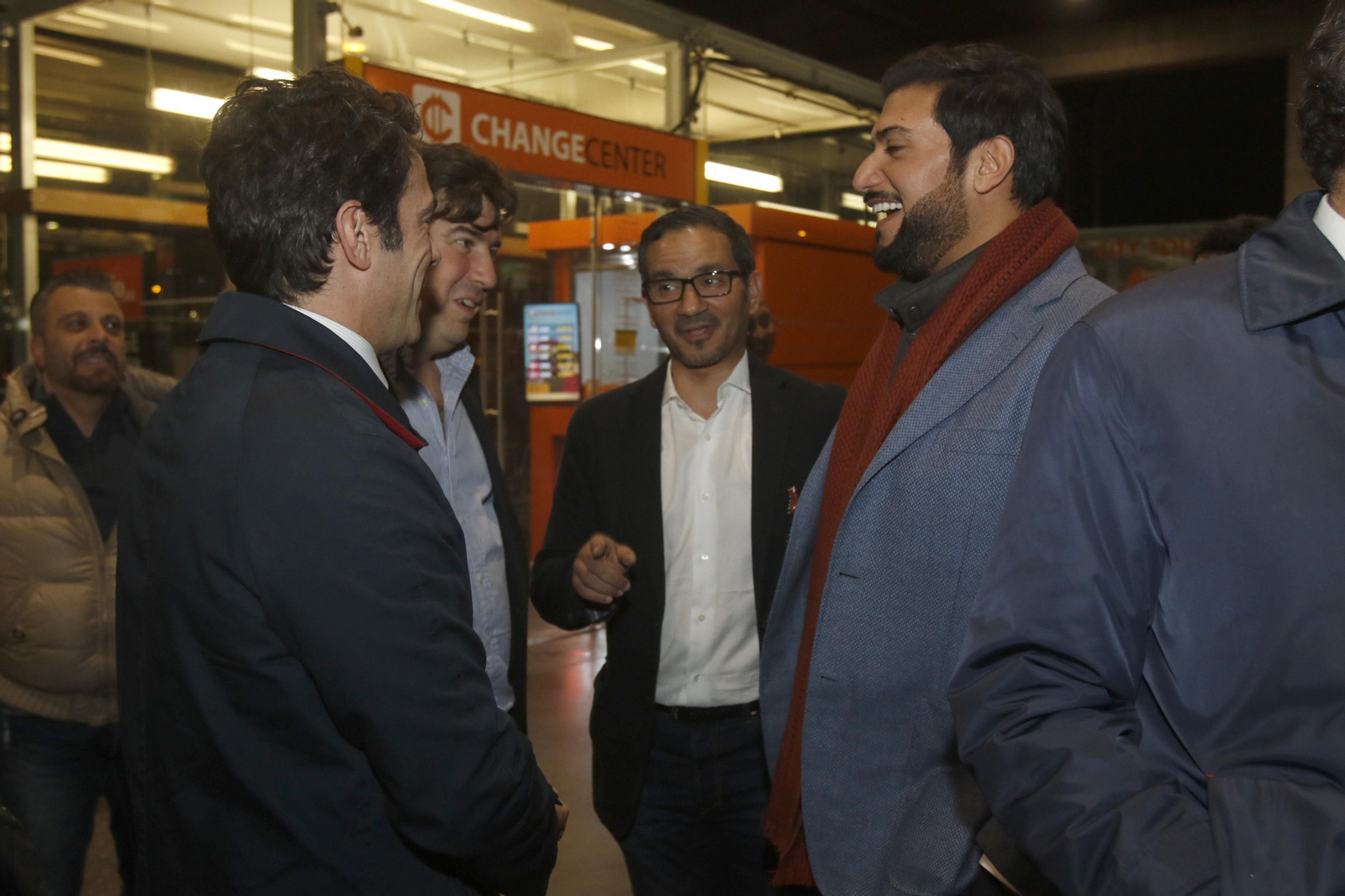 Las fotos de la llegada de los dueños del Córdoba CF a la ciudad