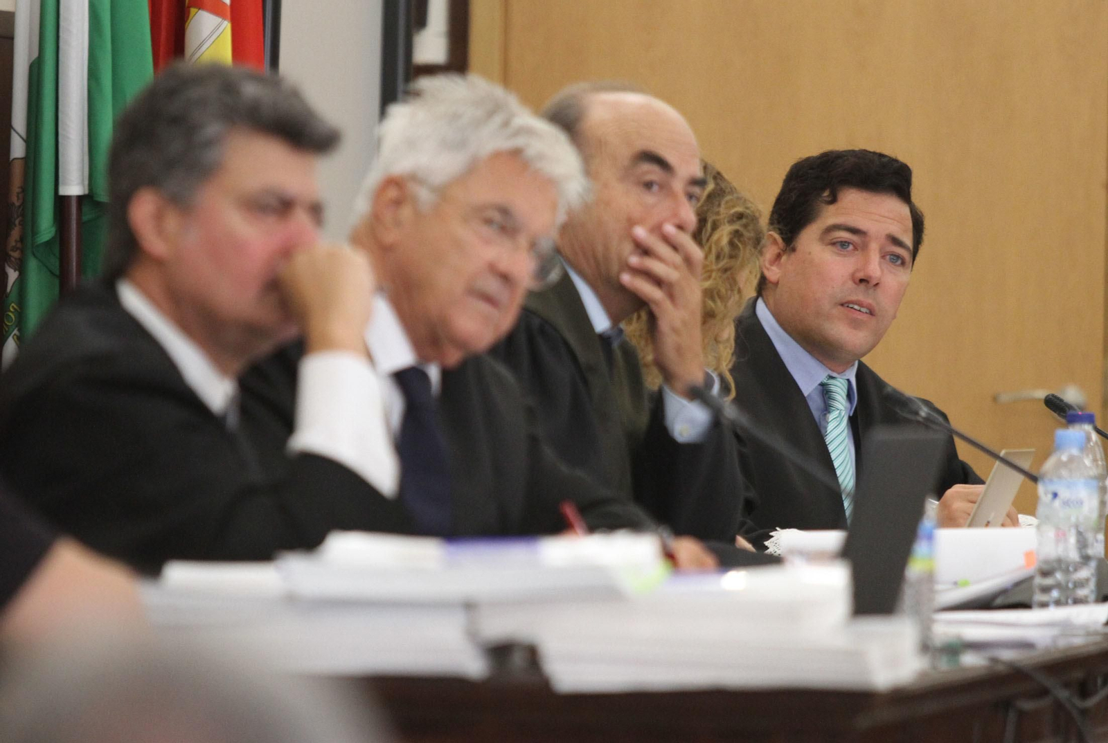Imágenes del juicio por el doble crimen de Almonte