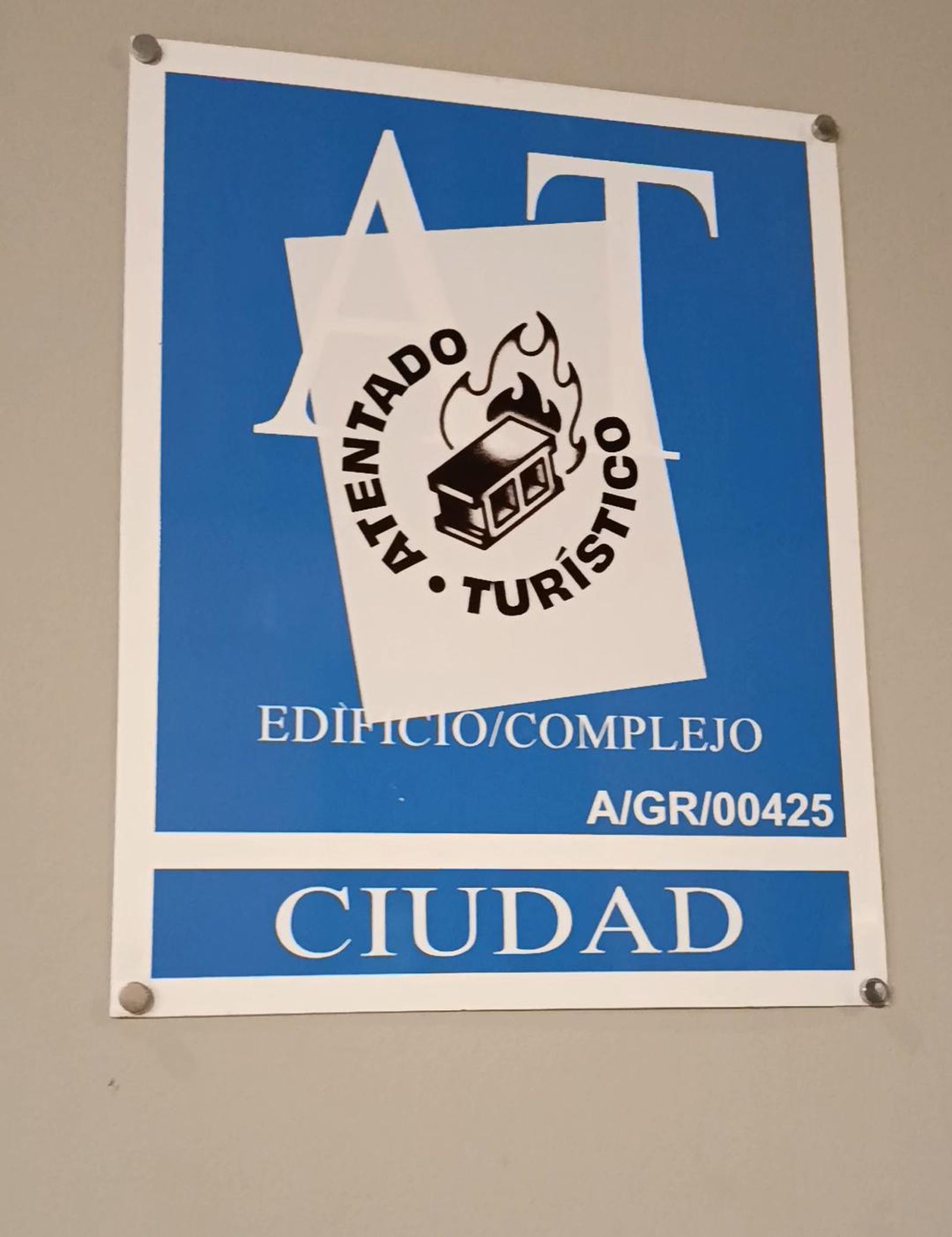 Uno de los carteles de protesta