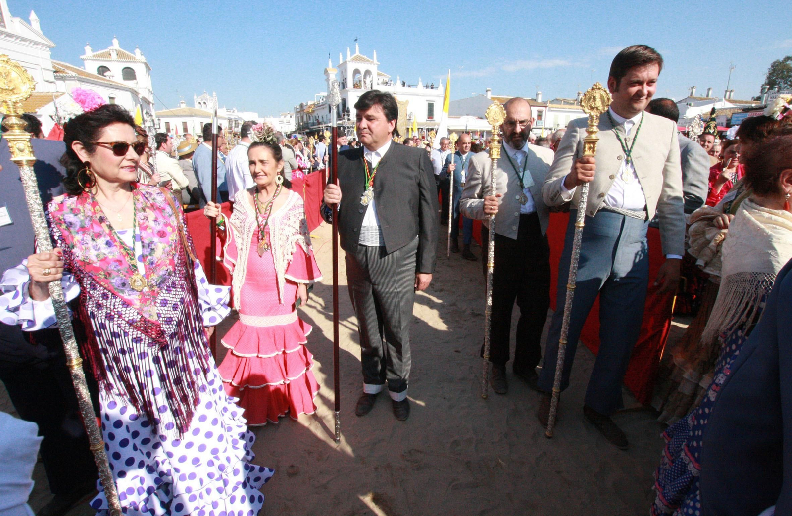 Las imágenes de la Misa de Pentecostés en El Rocío