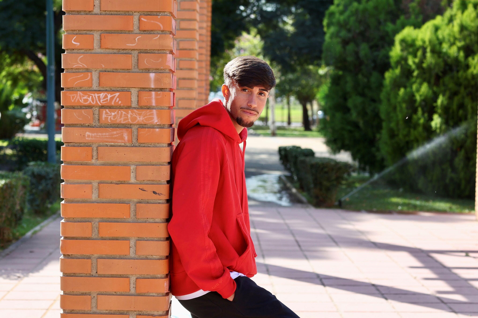 Las fotos de la entrevista con David Larrubia