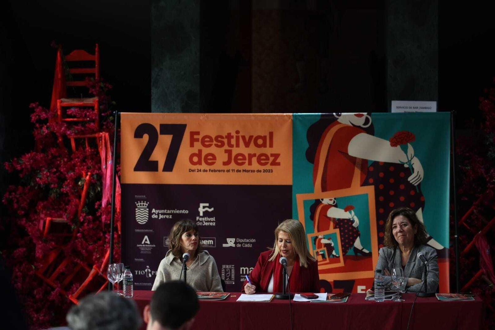 Una imagen de la rueda de prensa. Una imagen de la rueda de prensa.