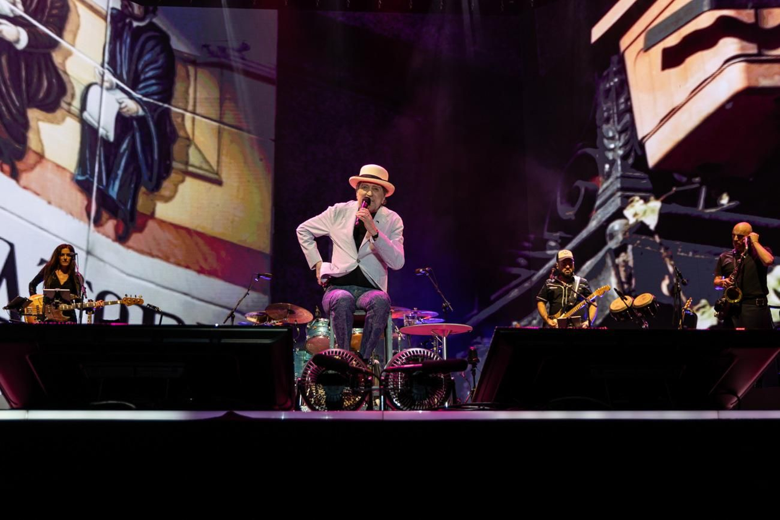 Concierto de Joaquín Sabina en su gira de despedida "Hola y Adiós"